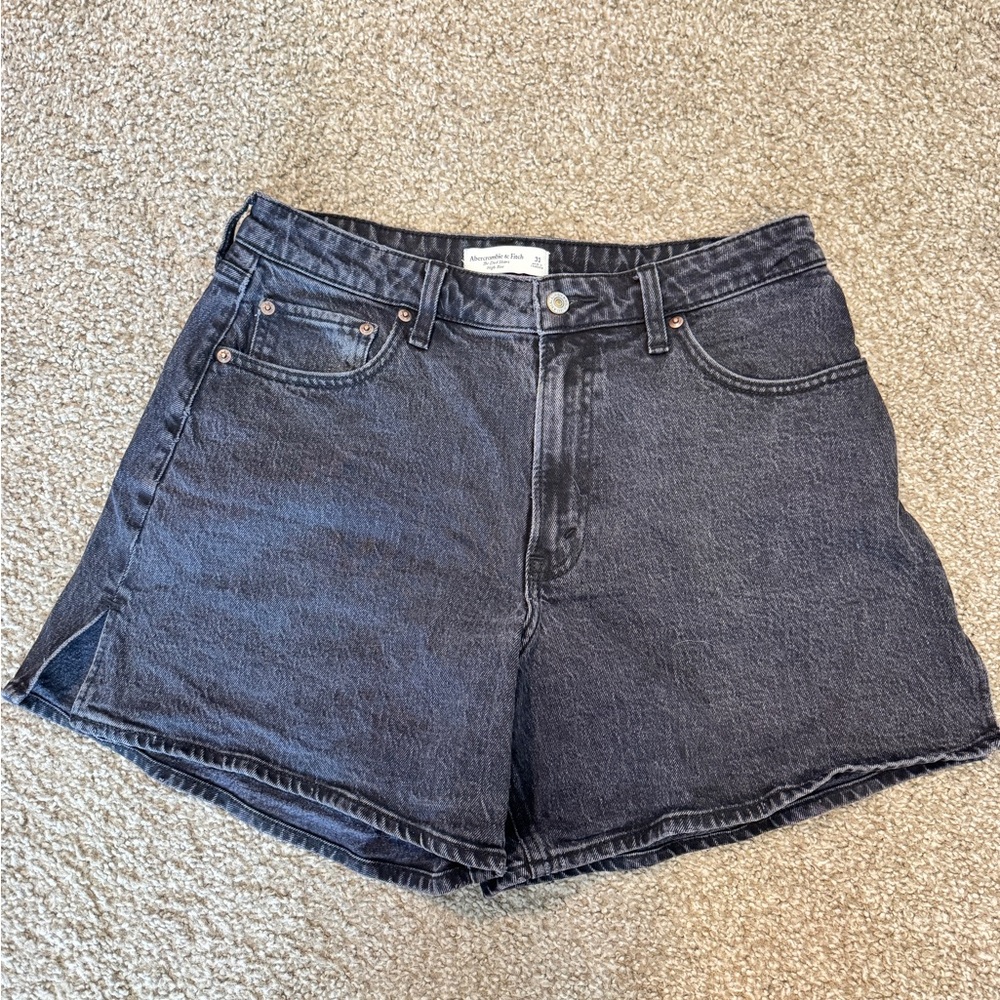 Abercrombie Curve Love Black Dad Short